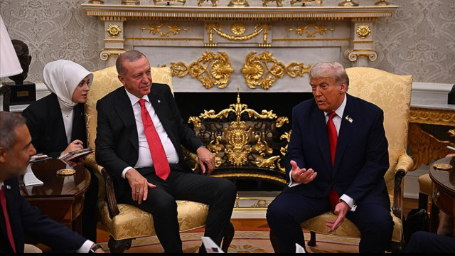 ABD Başkanı Trump: Cumhurbaşkanı Erdoğan tüm dünyada çok saygı görüyor