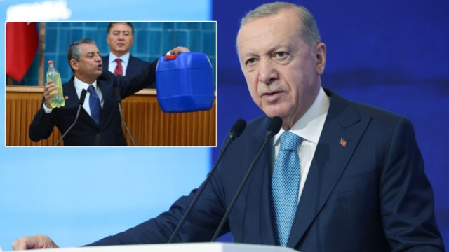Erdoğan’dan Ankara’daki su krizine sert çıkış: “Yüreğin yetiyorsa su bidonuyla çık”