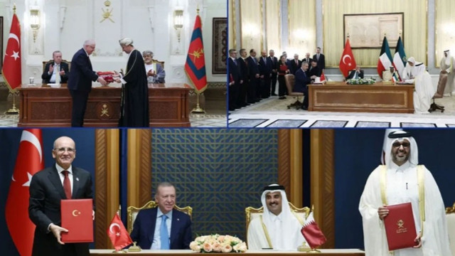 Körfez turu, 15 milyar dolarlık ticaret hedefiyle tamamlandı