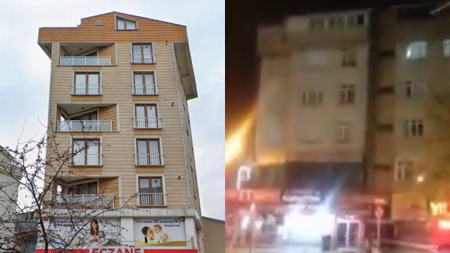 Gebze'de bir bina daha çatırdamaya başladı! 12 bina mühürlendi, 45 aile tahliye edildi