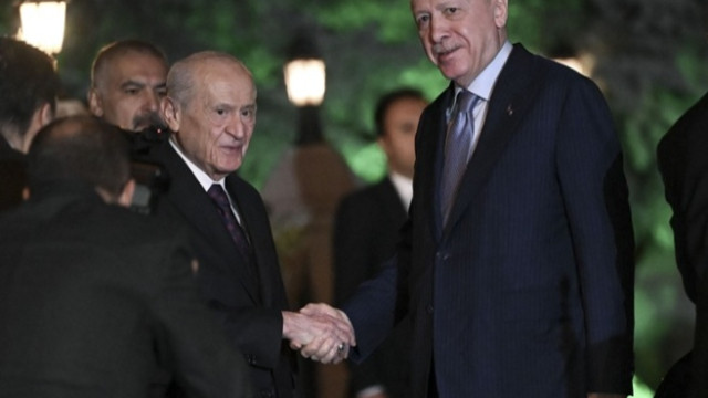 Cumhurbaşkanı Erdoğan, MHP Genel Başkanı Bahçeli ile görüştü