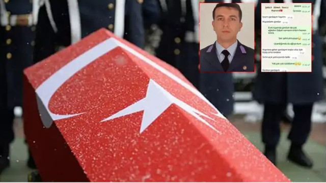 Şehit Kuyucu’nun kız kardeşiyle yaptığı son mesaj ortaya çıktı