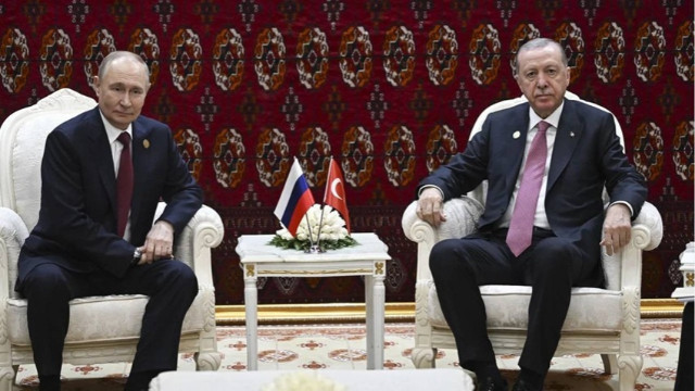 Cumhurbaşkanı Erdoğan, Rusya Devlet Başkanı Putin ile görüştü