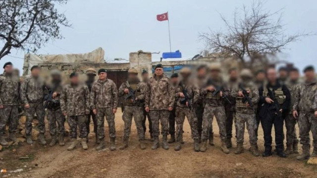 Özel Harekat Başkanı Hayal’den Suriye’deki üs bölgelerine ziyaret