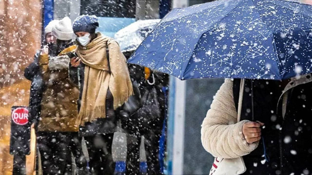 Kar 20 santimi bulabilir: 38 ilde sarı ve turuncu alarm