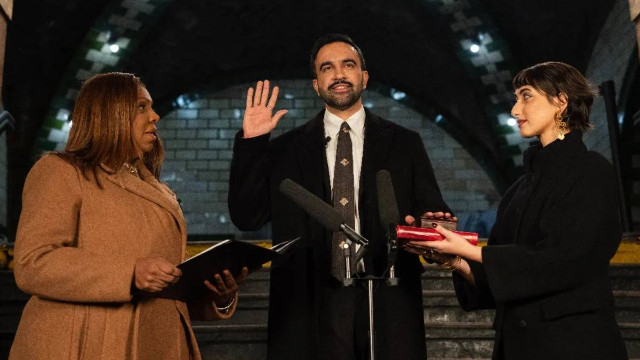 Mamdani New York başkanlığı için Kur’an-ı Kerim üzerine yemin etti