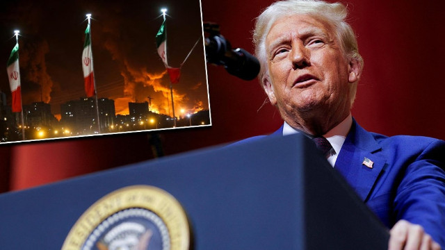 Trump'tan İran'a tehdit: Silahlarımız hazır, ateş etmeye hazırız