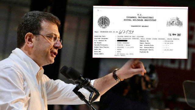İmamoğlu'nun diploma davasında duruşma tarihi belli oldu