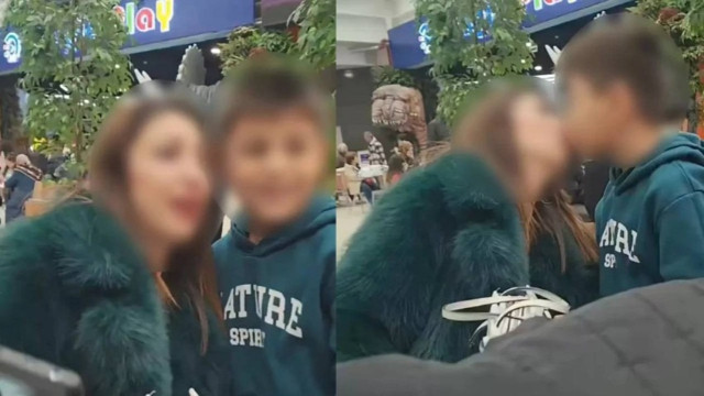 Skandal paylaşım: Öğretmen öğrencisini dudağından öptü