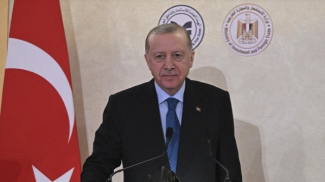 Erdoğan: Gazze'nin imarında da Mısır'la birlikte çalışmak istiyoruz