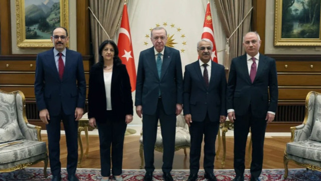 Cumhurbaşkanı Erdoğan ile görüşmenin ardından DEM Parti'den açıklama: Süreç kararlılıkla sürdürülecek