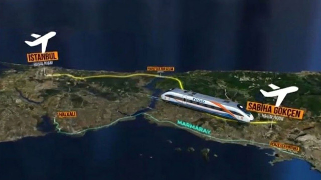 İstanbul'u boydan boya geçecek yeni demiryolu: İşte güzergahlar