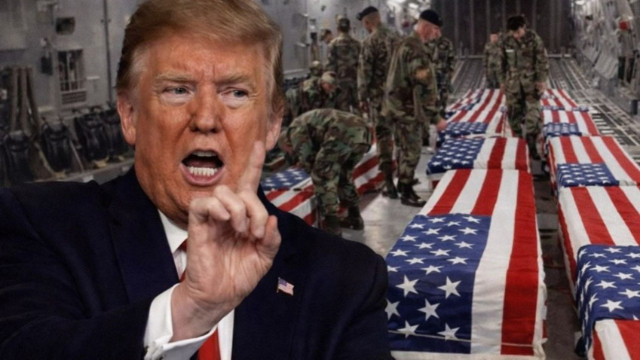 ABD resmen duyurdu: Irak'ta düşen uçakta 4 asker öldü