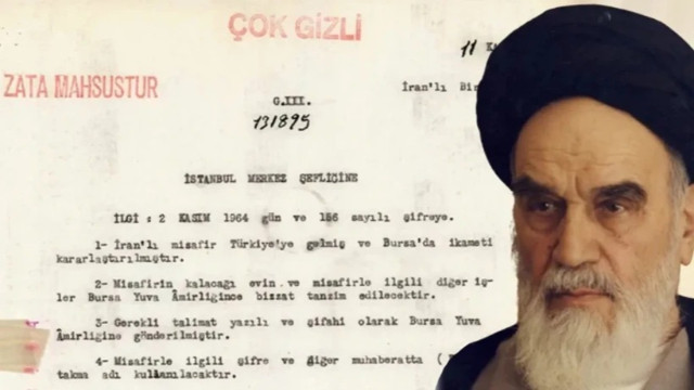 MİT arşivlerini açtı: Ayetullah Humeyni'nin Türkiye'deki "çok gizli" sürgün belgesi