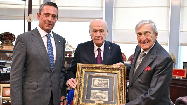 Siyasette kritik görüşme: Devlet Bahçeli, Rahmi ve Ali Koç’u kabul etti