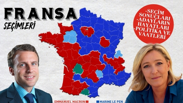 Fransa Seçimleri'nde ilk turun kazananları: Macron ve Le Pen