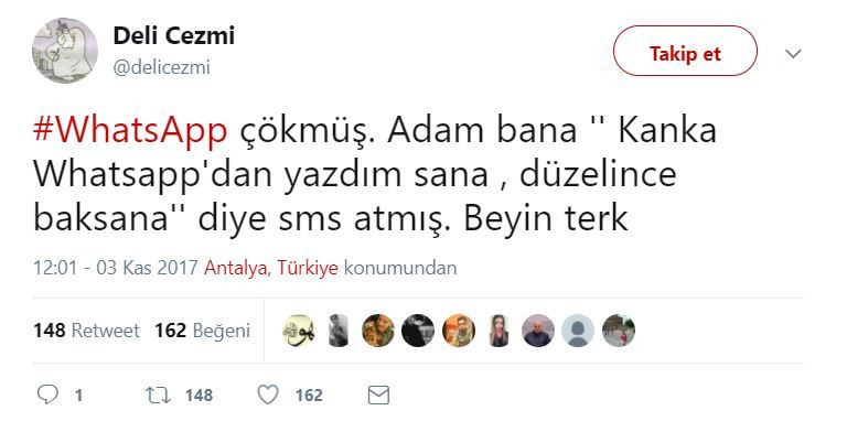 WhatsaApp’ın çöküşü sosyal medyanın dilinde - Sayfa 13