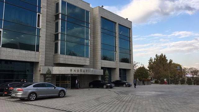 Ankara BB Başkanlığı binası önündeki fıskiye kaldırıldı