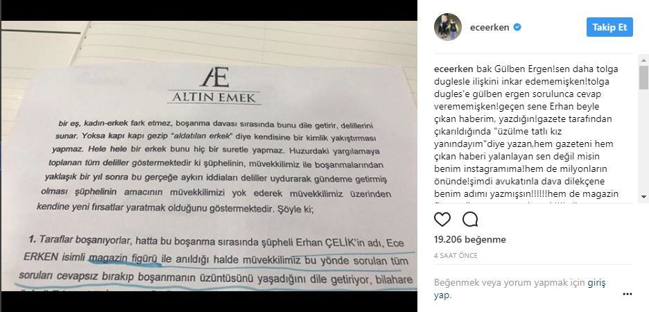 Ece Erken: Gülben seni ezdiğimi herkes biliyor - Sayfa 6