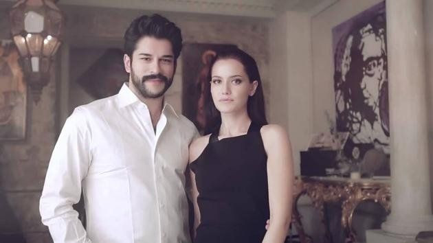 Fahriye Evcen ve Burak Özçivit’ten traktör pozu - Sayfa 8