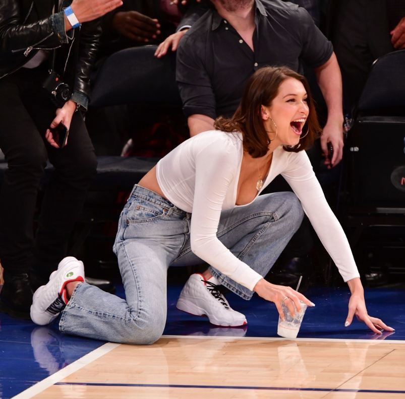 Bella Hadid basketbol maçında görüntülendi - Sayfa 10