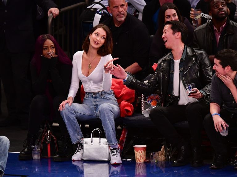 Bella Hadid basketbol maçında görüntülendi - Sayfa 21