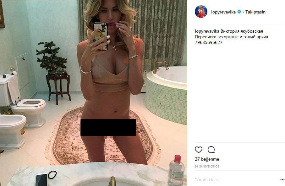 Victoria Lopyreva hesabı hacklendi çıplak fotoğraflar yayınlandı - Sayfa 10