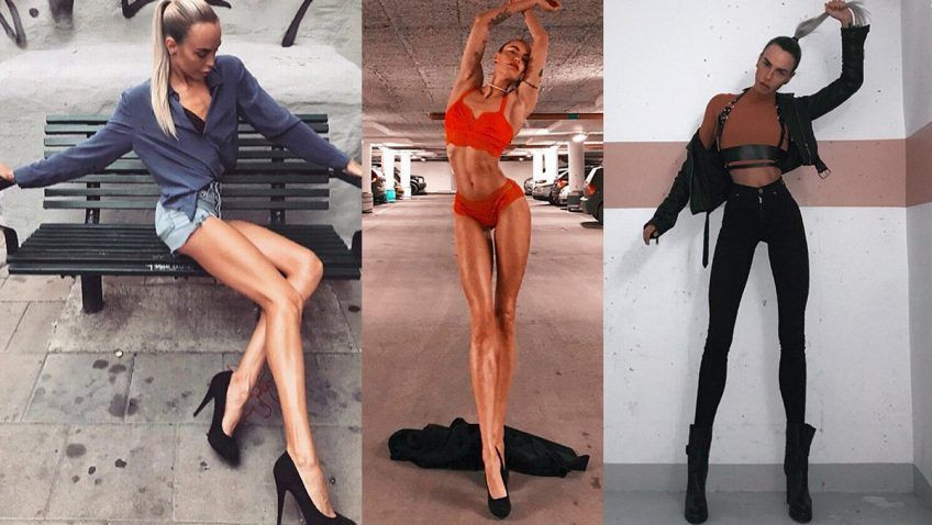 108 cm bacakları olan İsveçli model Ia Ostergren - Sayfa 21