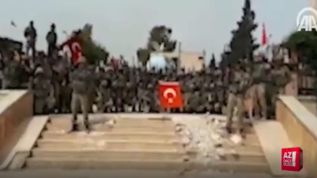 Afrin'de askerler komando andı söyledi