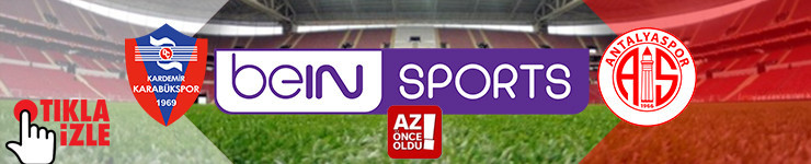 CANLI İZLE - Karabükspor Antalyaspor canlı izle - Karabükspor Antalyaspor şifresiz canlı izle