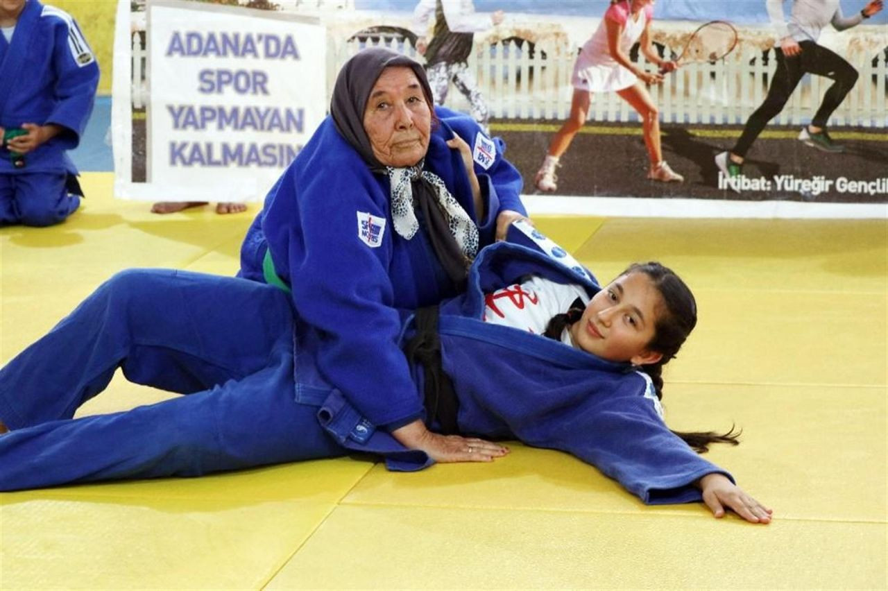 Adana'da 80 yaşındaki nine judo yapıyor - Sayfa 3