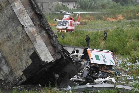 İtalya'daki çöken köprüden ilk görüntüler - Sayfa 7