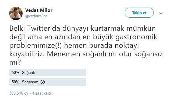 Vedat Milor, Twitter'ı ikiye böldü