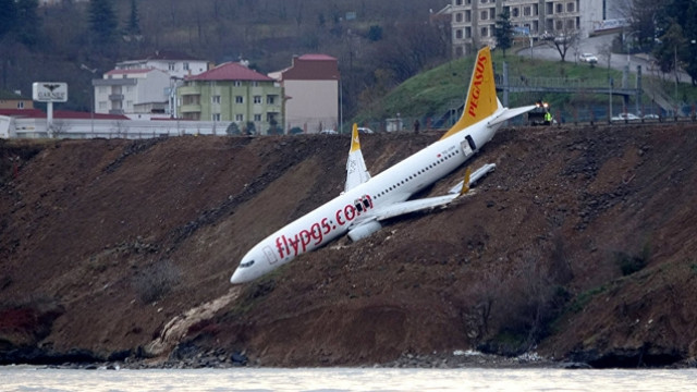 Trabzon’da pistten çıkan uçağın akıbeti belli oldu!