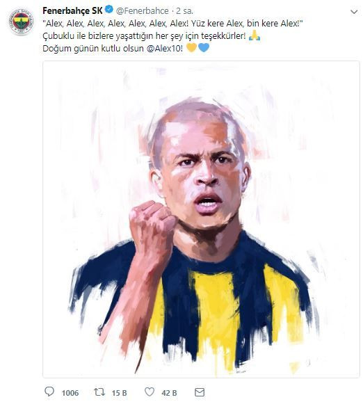 Fenerbahç, Alex de Souza'nın doğum gününü kutladı - Sayfa 10