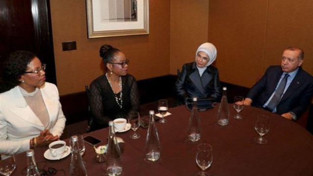 Cumhurbaşkanı Erdoğan, Malcolm X’in  kızları ile görüştü