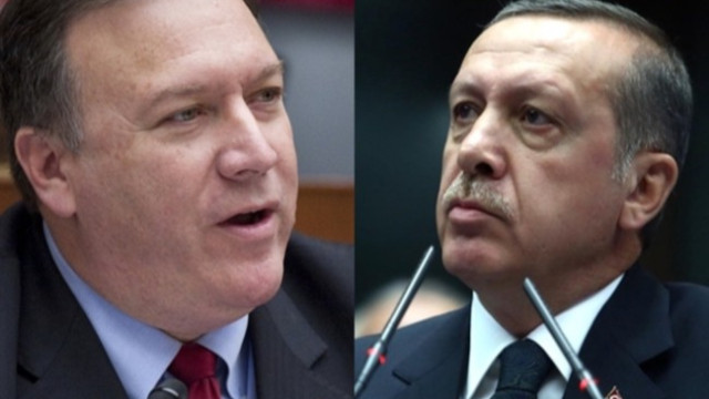 Cumhurbaşkanı Erdoğan, ABD Dışişleri Bakanı Pompeo'nun görüşmesi sona erdi