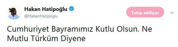 Ünlülerin Cumhuriyet Bayramı mesajları - Sayfa 14