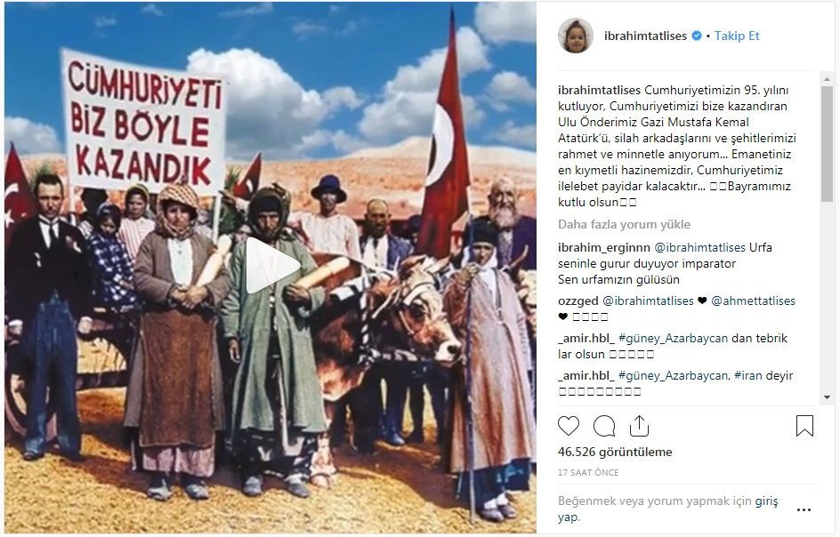 Ünlülerin Cumhuriyet Bayramı mesajları - Sayfa 8