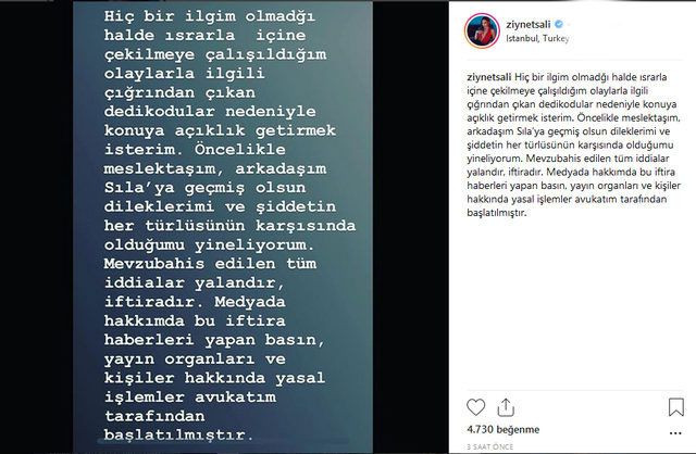 Ziynet Sali, Sıla iddiası hakkında ne dedi? - Sayfa 7