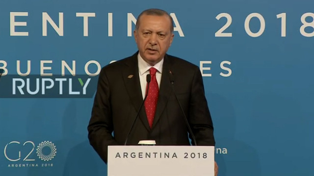 Cumhurbaşkanı Erdoğan: FETÖ elebaşının iadesi konusunda umutluyum