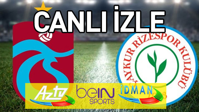 Trabzonspor Rizespor beIN Sports şifresiz canlı izle