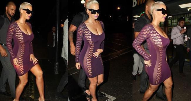 Ünlü model Amber Rose’un sınırları zorlayan görüntüleri - Sayfa 24