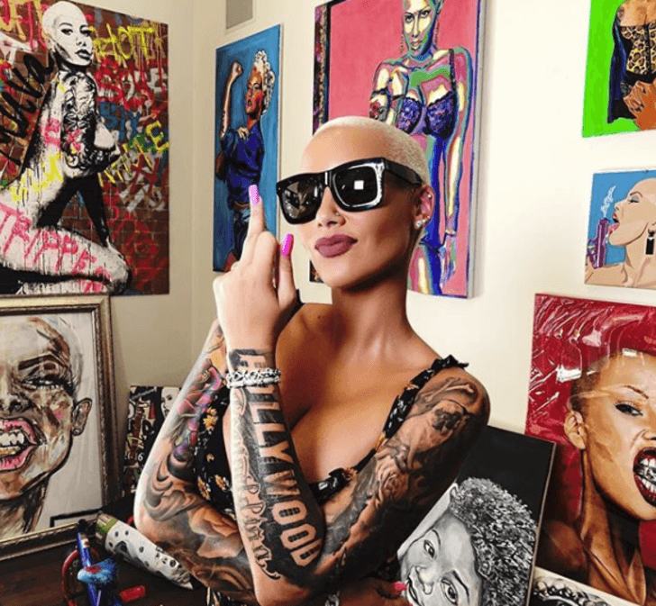 Ünlü model Amber Rose’un sınırları zorlayan görüntüleri - Sayfa 12