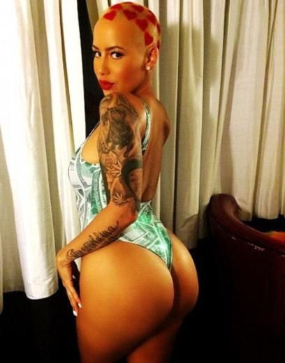 Ünlü model Amber Rose’un sınırları zorlayan görüntüleri - Sayfa 25