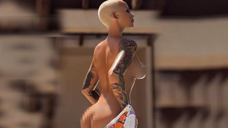 Ünlü model Amber Rose’un sınırları zorlayan görüntüleri - Sayfa 32