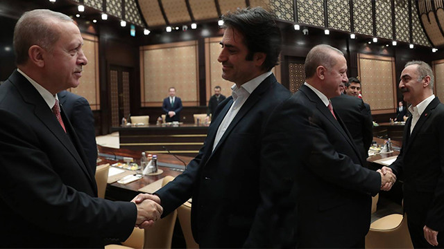 Cumhurbaşkanı Erdoğan sinema sektörü temsilcileri ile görüştü