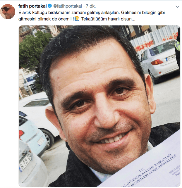 Fatih Portakal haberi Twitter'dan duyurdu - Sayfa 2