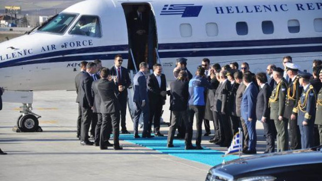 Yunanistan Başbakanı Çipras Ankara'da
