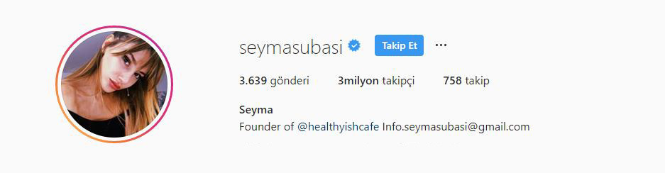 seyma subasi ınstagram